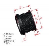 Polia OAP ZM 96.005.02