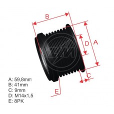 Polia OAP ZM 96.005.02